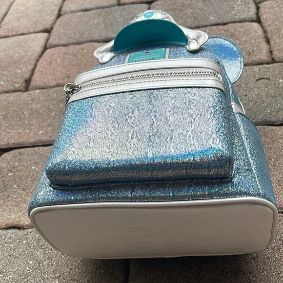 Disney Cruise Line Loungefly Mini Backpack - 25th Anniversary - Shimmering Seas - Picture 3 of 16
